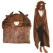 Winter Hooded Flannel Sloth Shaped Blanket-Deal Finds Daily