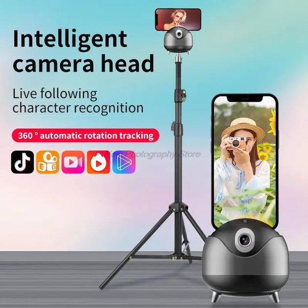 Q8 AI Auto Face Tracking Gimbal – Smart Stabilizer for Hands-Free Recording-Deal Finds Daily