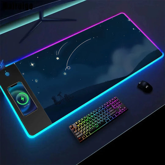 Wireless Charging Mouse Pad-Deal Finds Daily