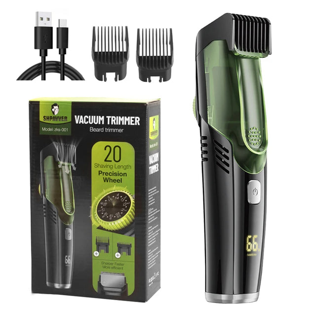 Vacuum Beard Trimmer-Deal Finds Daily