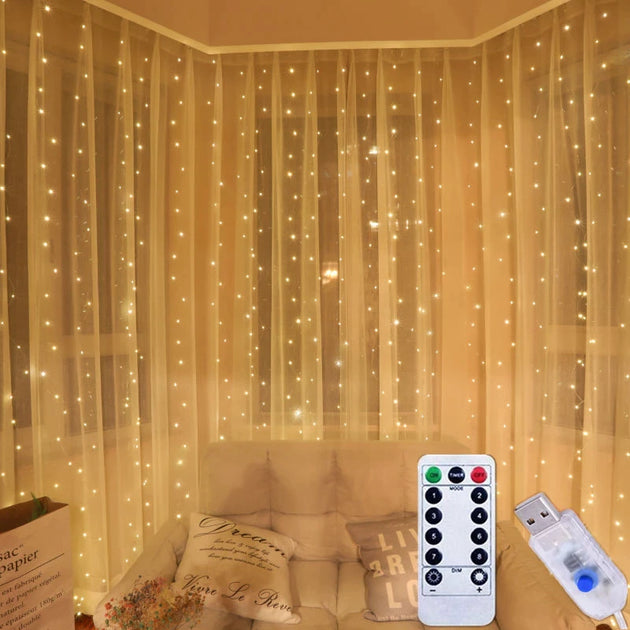 LED String Lights for Curtain-Deal Finds Daily