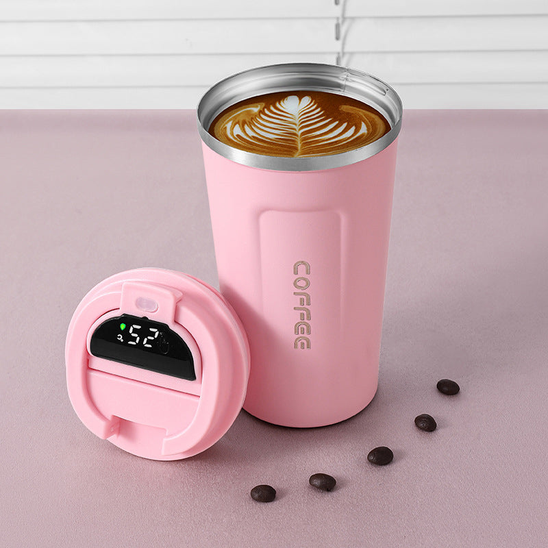 Thermos Coffee Cup with Temperature Display 510ml-Deal Finds Daily