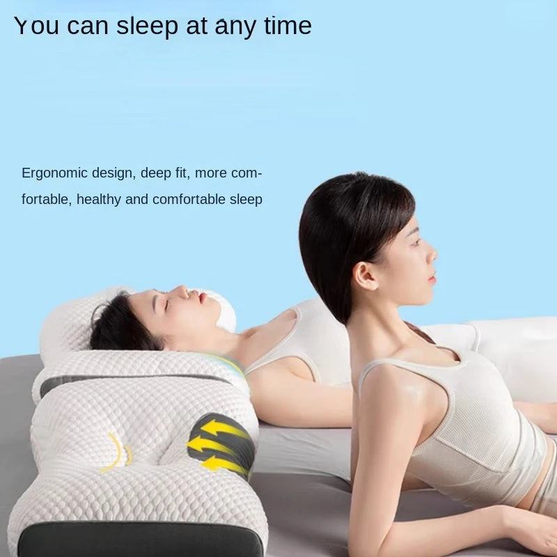 Super Ergonomic Sleep Neck Pillow-Deal Finds Daily