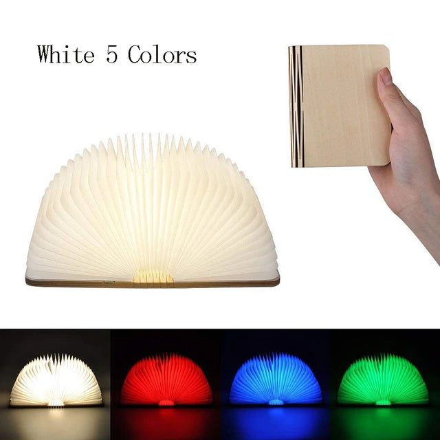 Wooden Book Light-Deal Finds Daily