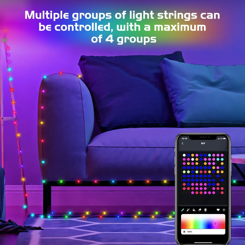 Customizable Christmas Tree LED Lights – Full Control for a Dazzling Holiday Display-Deal Finds Daily