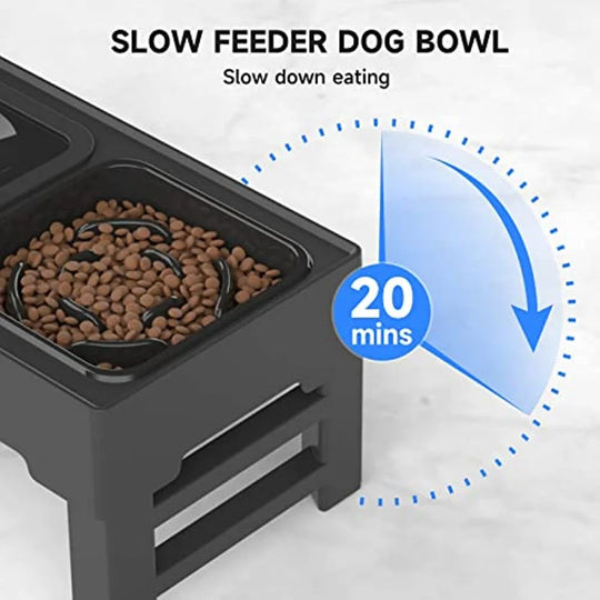 Elevated Mess-Free Dog Bowl-Deal Finds Daily