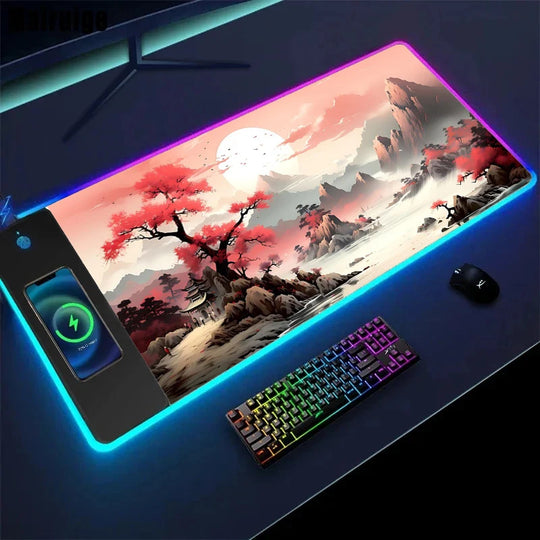 Wireless Charging Mouse Pad-Deal Finds Daily