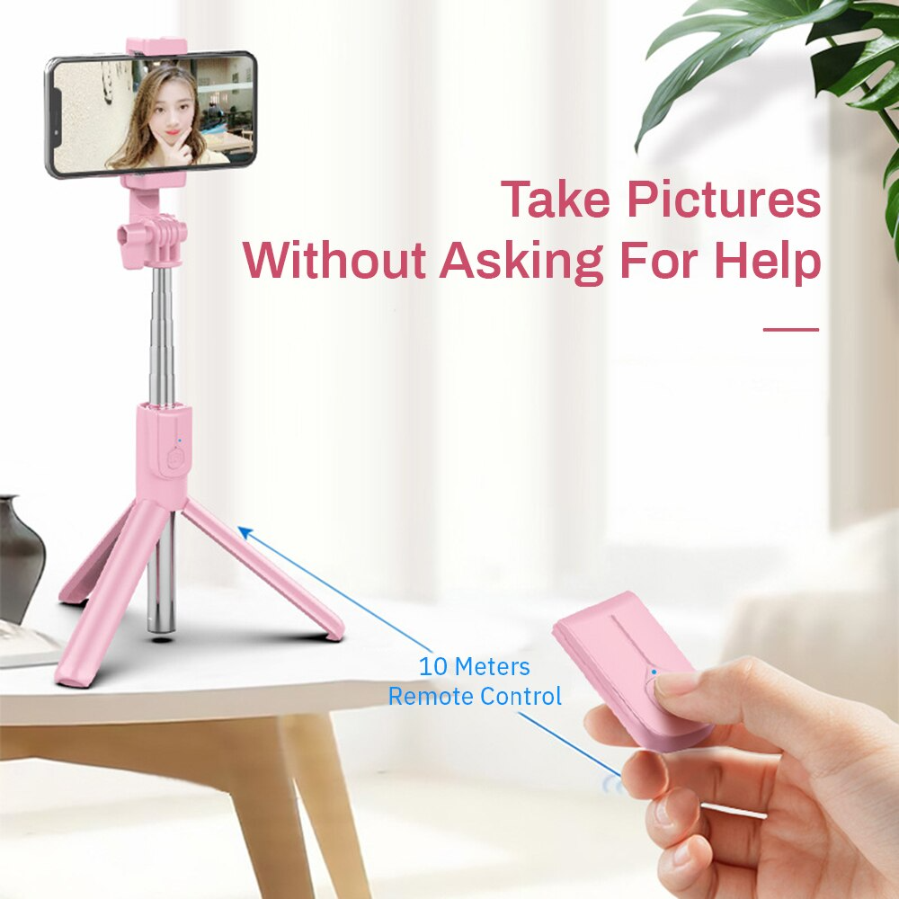 Portable Tripod Selfie Stick With Light-Deal Finds Daily