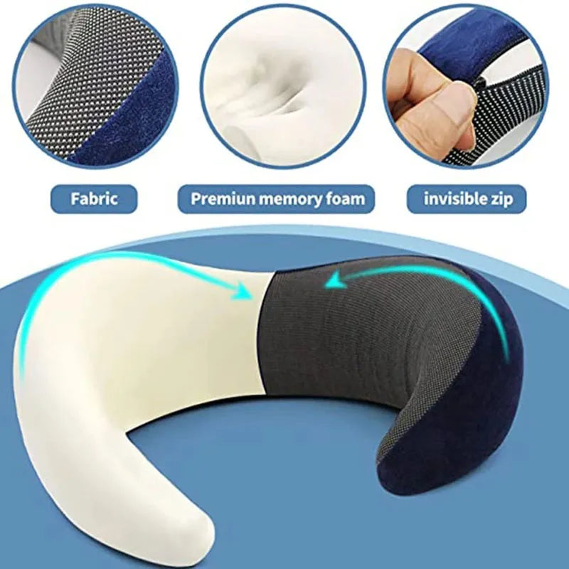 Memory Foam Neck Pillow Cervical-Deal Finds Daily