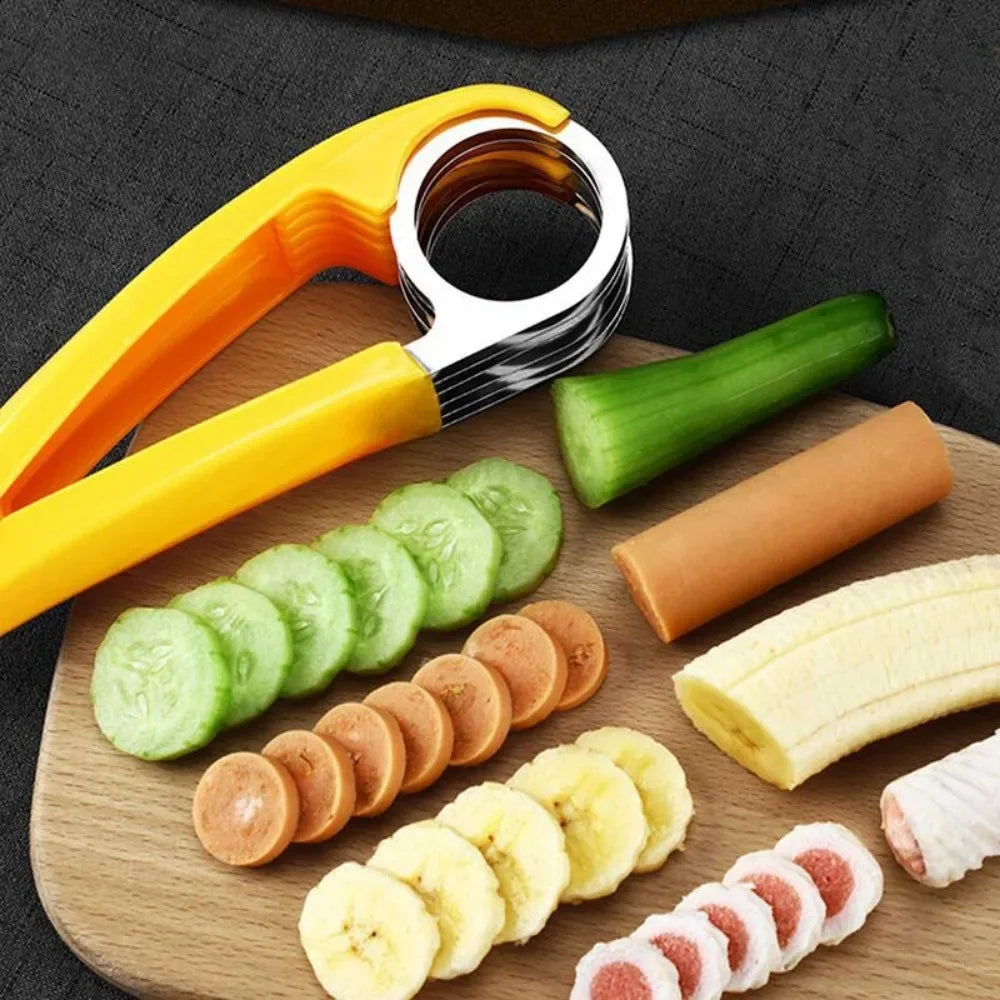 Banana Slicer – Quick and Easy Fruit Cutting Tool-Deal Finds Daily