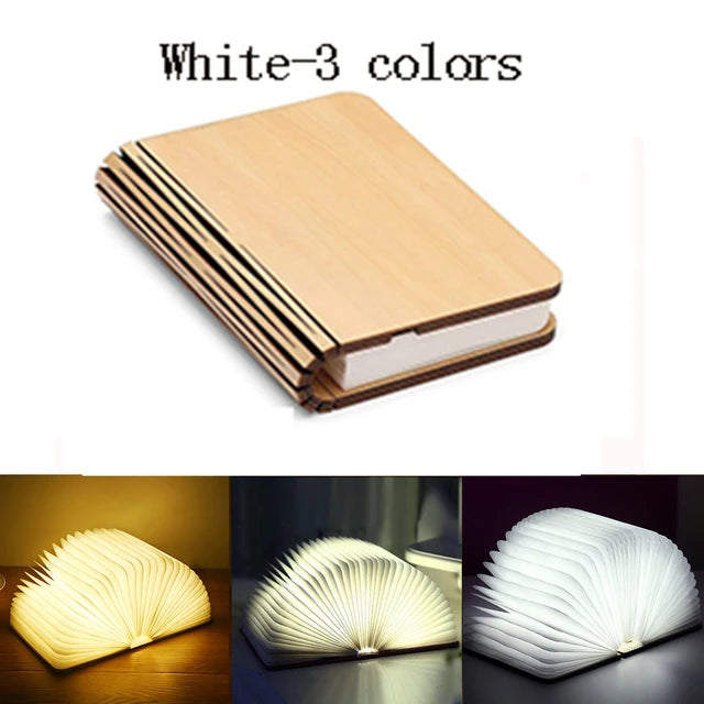 Wooden Book Light-Deal Finds Daily