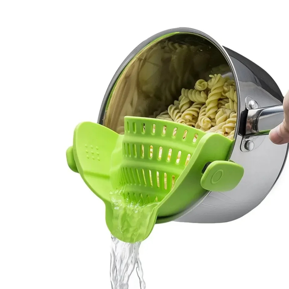 Universal Silicone Strainer Clip-Deal Finds Daily