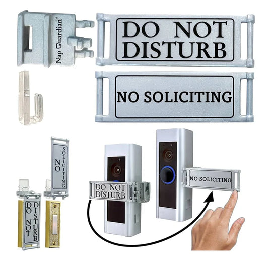 Do Not Disturb Doorbell Sign-Deal Finds Daily