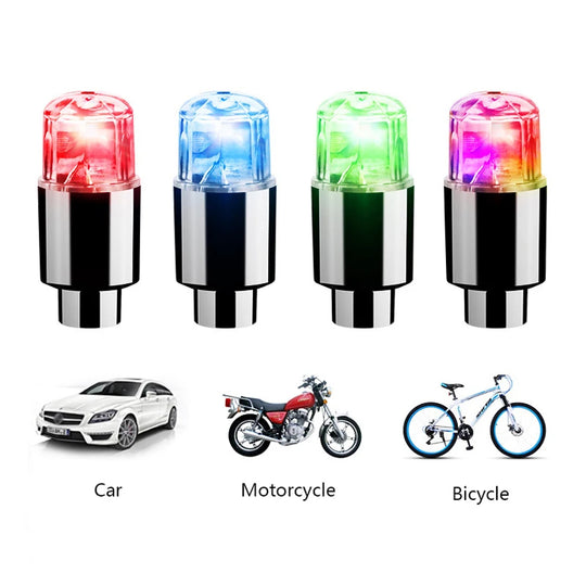 Tire Valve LED Caps – Light Up Your Ride-Deal Finds Daily