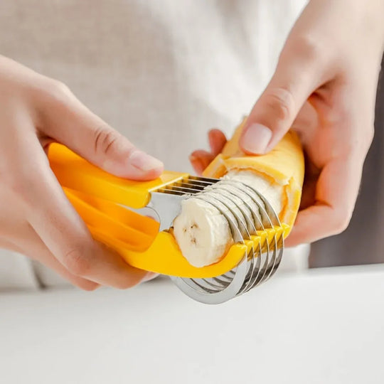 Banana Slicer – Quick and Easy Fruit Cutting Tool-Deal Finds Daily