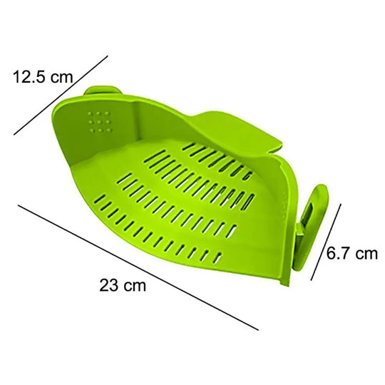 Universal Silicone Strainer Clip-Deal Finds Daily