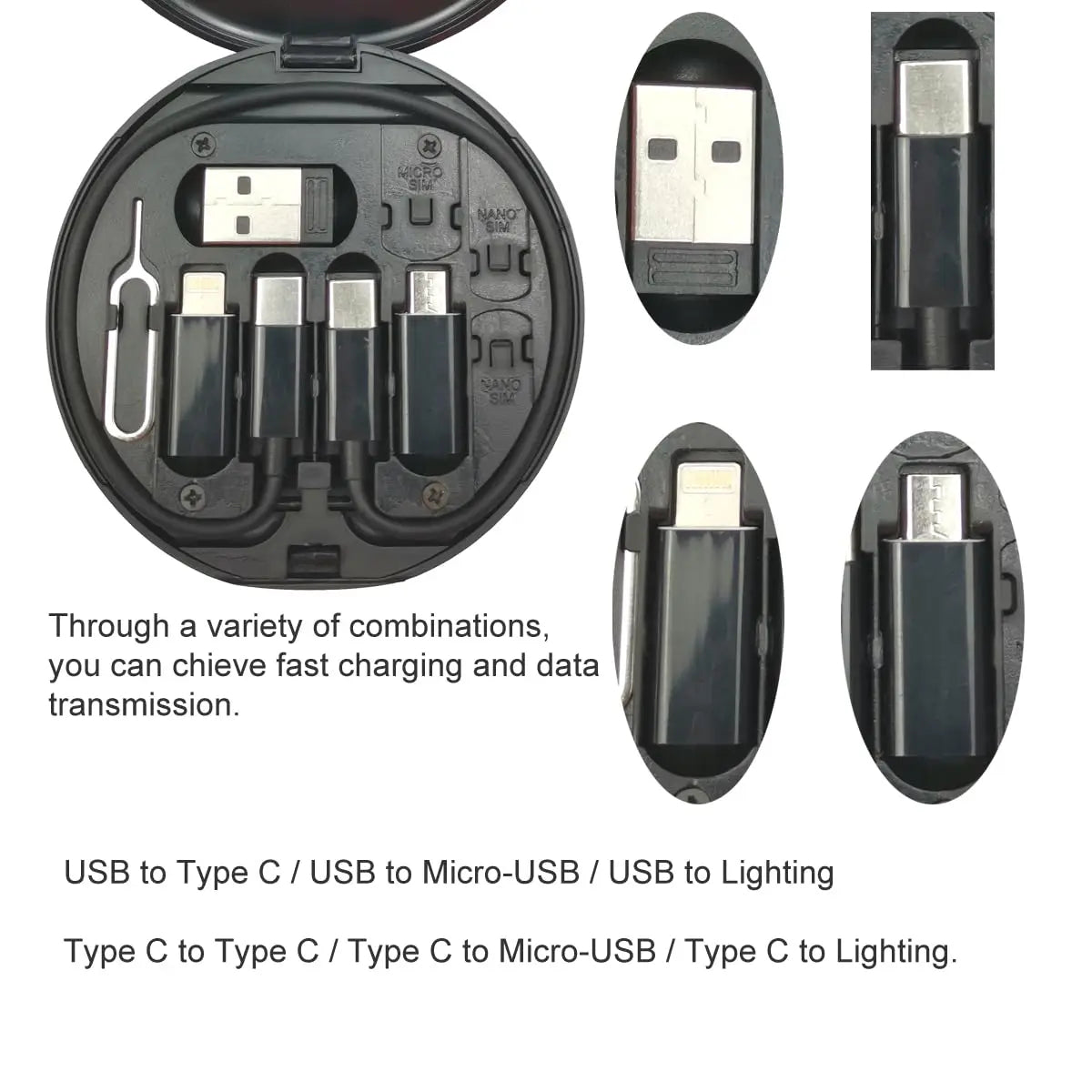 Multi Charging Adapter Kit – Charge All Your Devices with One Compact Solution-Deal Finds Daily