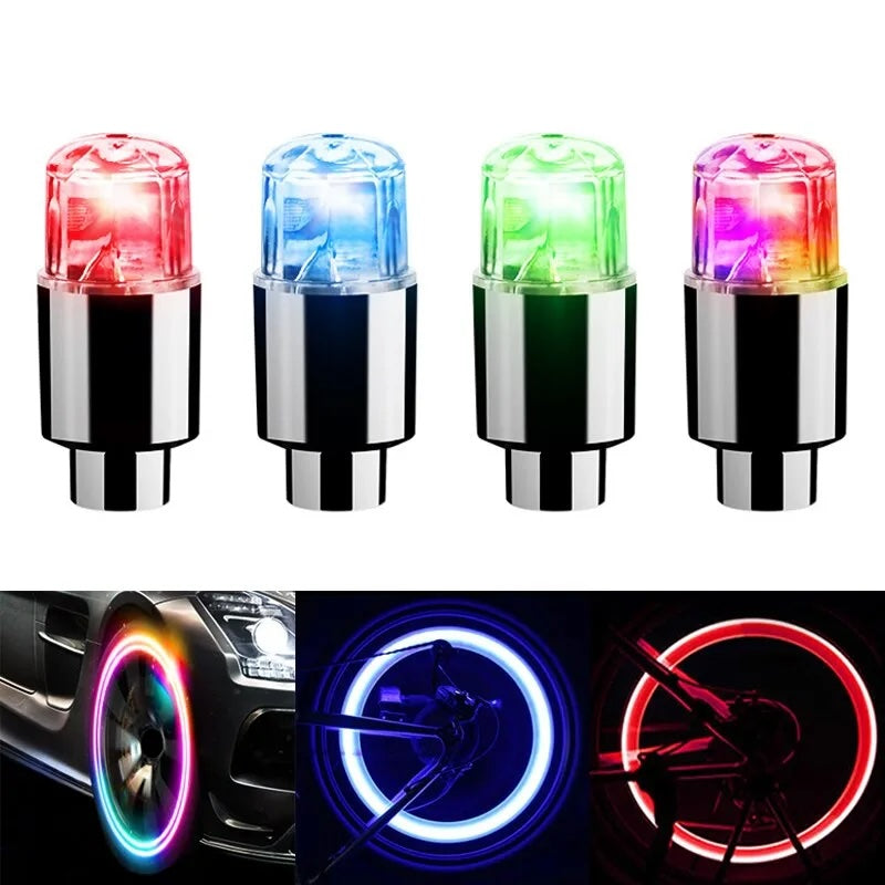 Tire Valve LED Caps – Light Up Your Ride-Deal Finds Daily