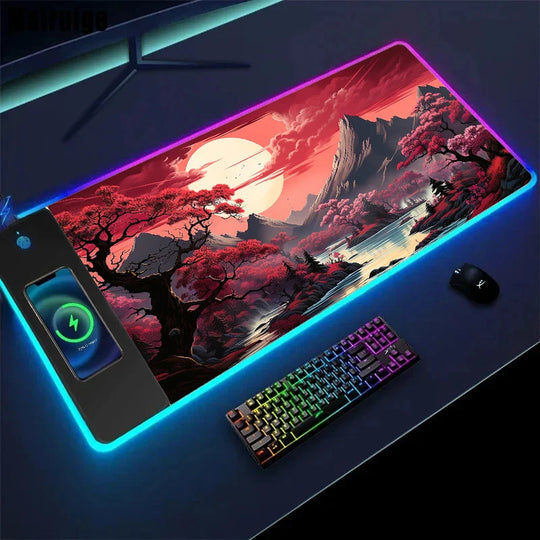 Wireless Charging Mouse Pad-Deal Finds Daily