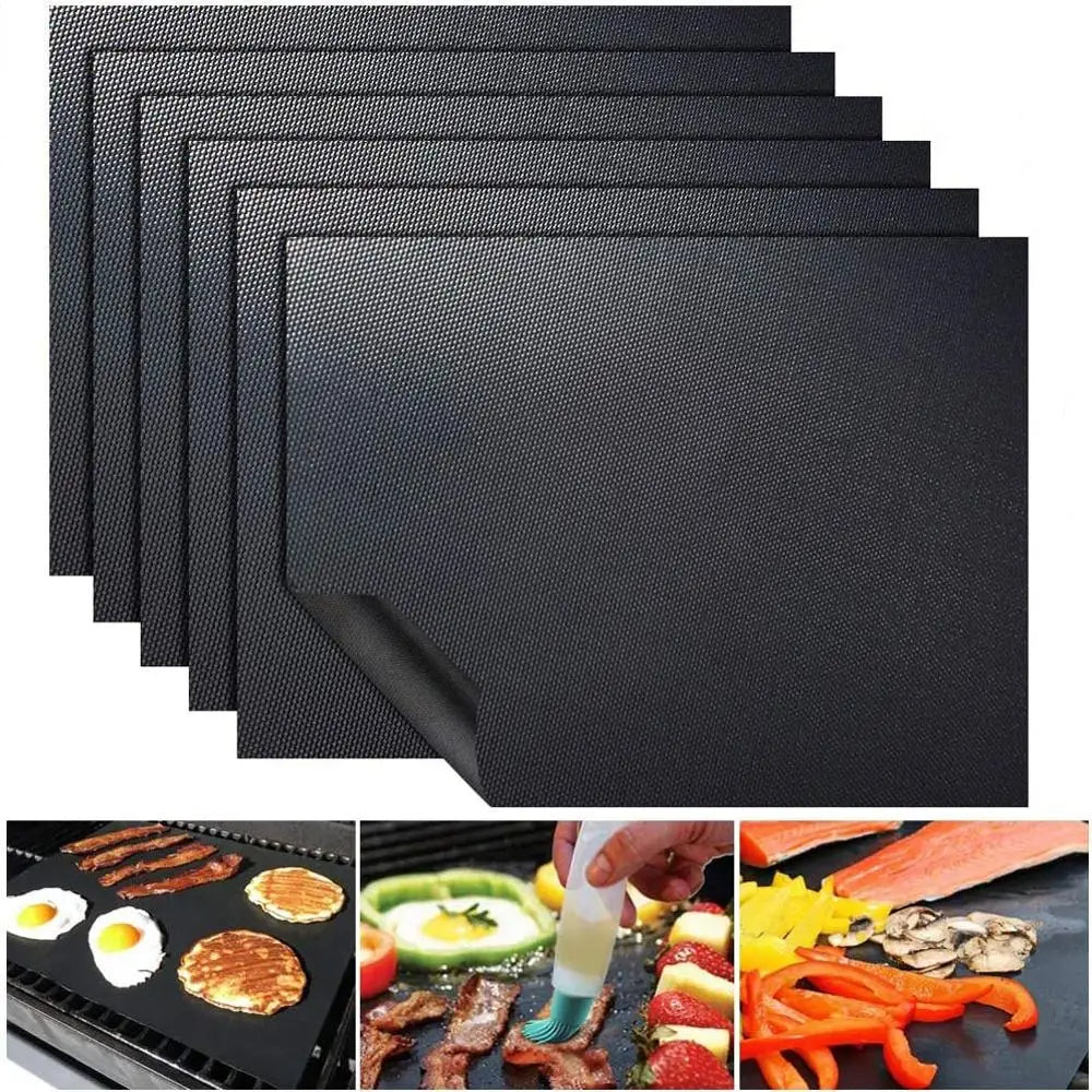 Non-Stick BBQ Grill Mat – Enjoy Mess-Free Grilling with Easy Cleanup-Deal Finds Daily