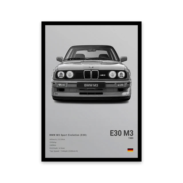 Car Wall Art Canvas – Stunning Automotive Décor for Your Space-Deal Finds Daily