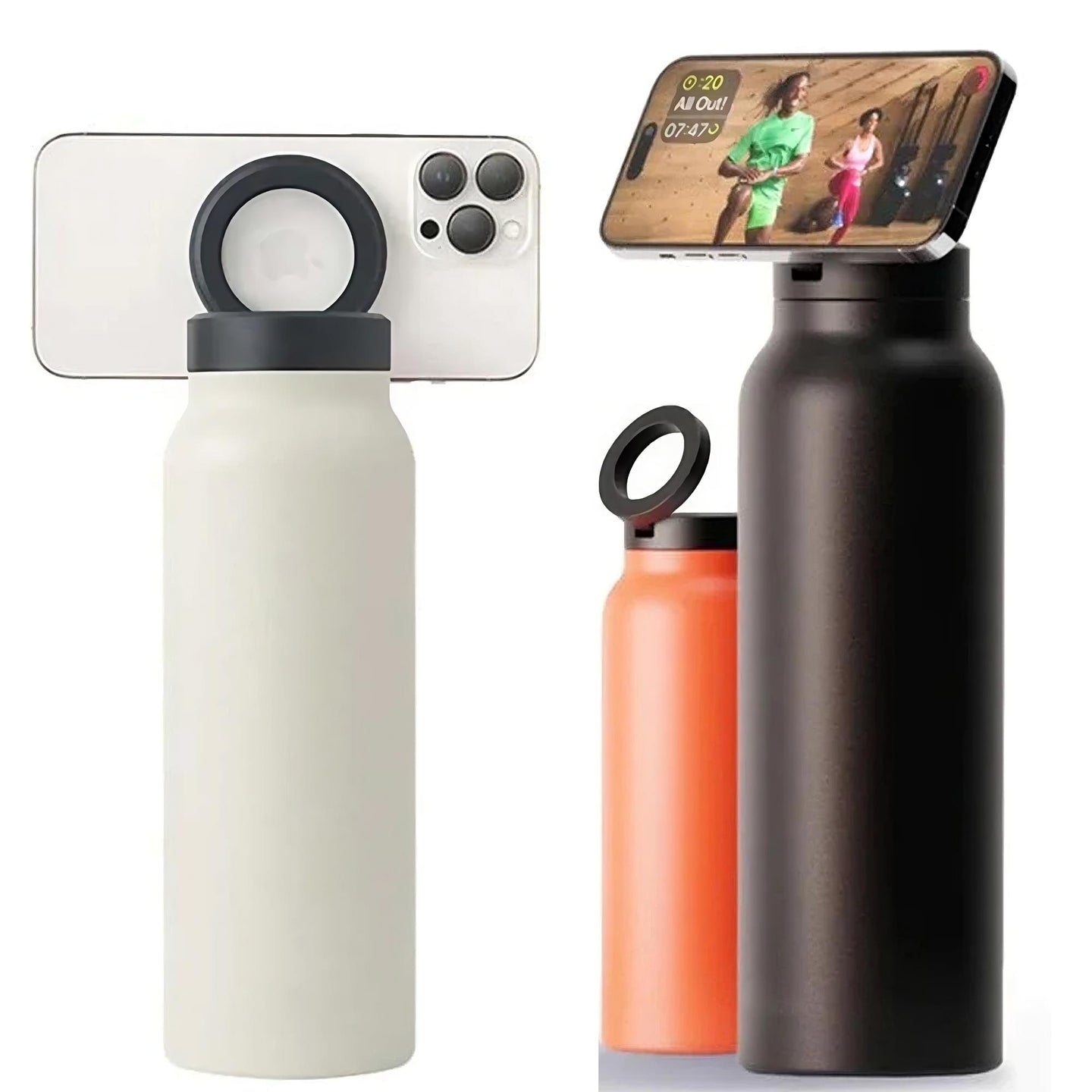 Water Bottle with MagSafe Phone Holder-Deal Finds Daily