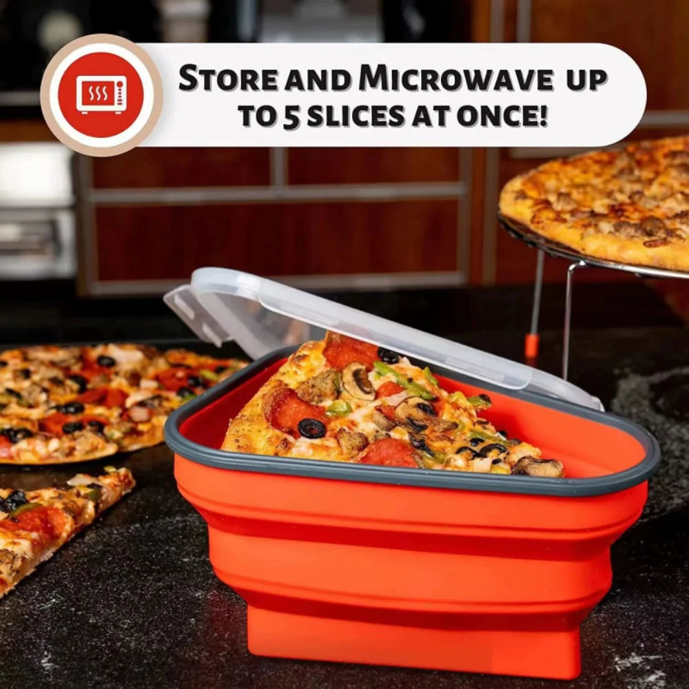 Silicone Reusable Pizza Pack Box-Deal Finds Daily