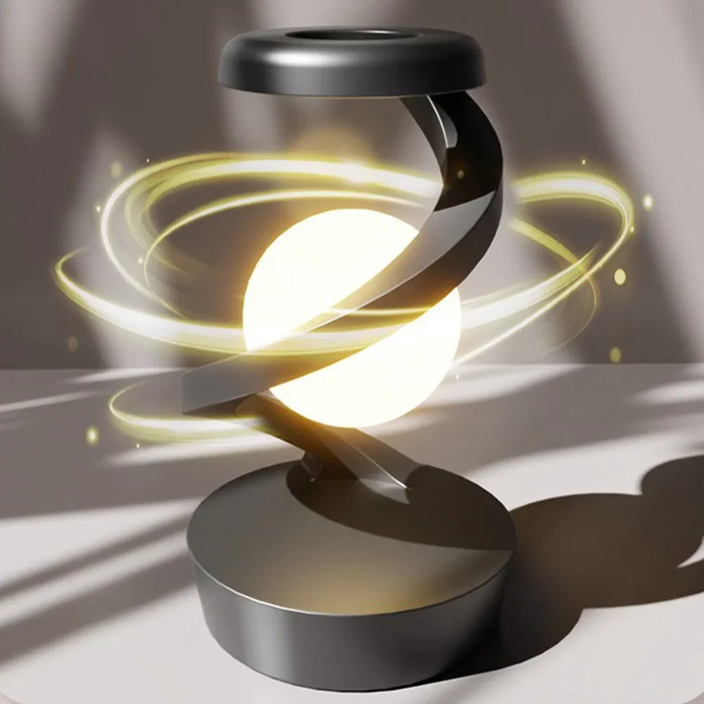 Levitating Ball Lamp with Wireless Charger-Deal Finds Daily