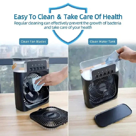 Portable Fan Air Conditioner – Beat the Heat Anytime, Anywhere!-Deal Finds Daily