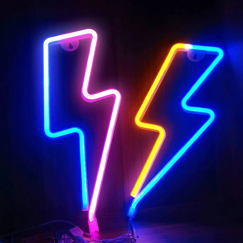 LED Neon Hanging Night Signs-Deal Finds Daily