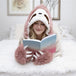 Winter Hooded Flannel Sloth Shaped Blanket-Deal Finds Daily