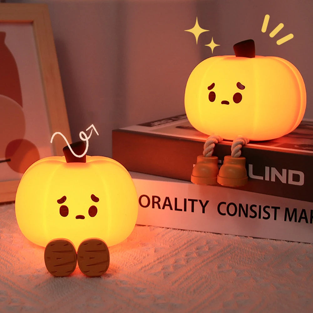 Cute Pumpkin Night Light-Deal Finds Daily