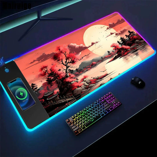 Wireless Charging Mouse Pad-Deal Finds Daily