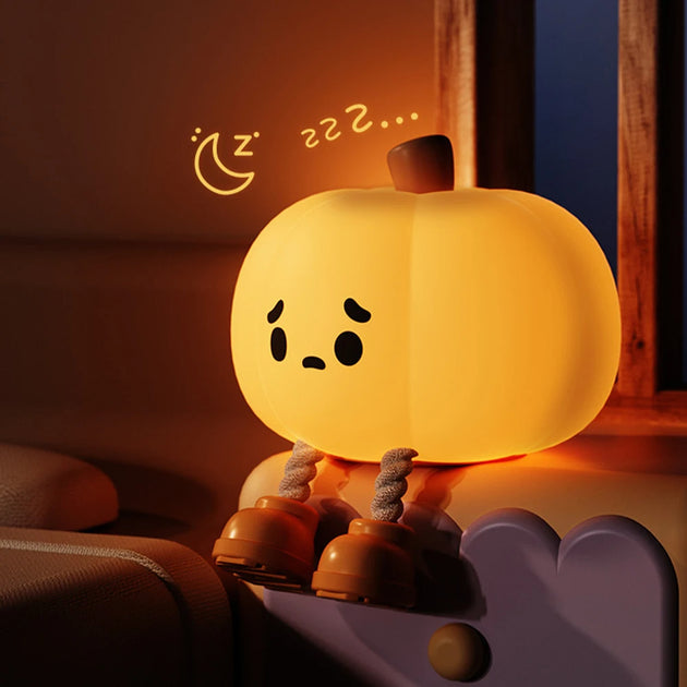 Cute Pumpkin Night Light-Deal Finds Daily