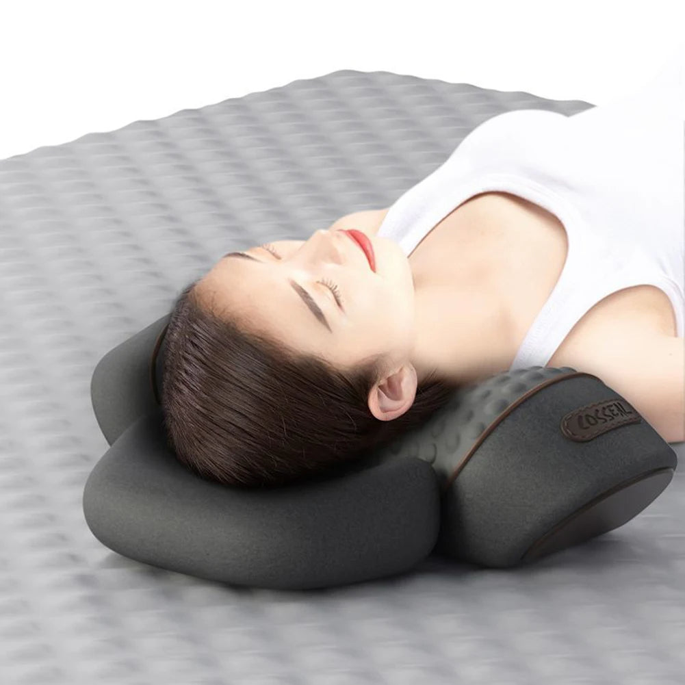 Electric Neck Massage Pillow Heating & Vibration-Deal Finds Daily