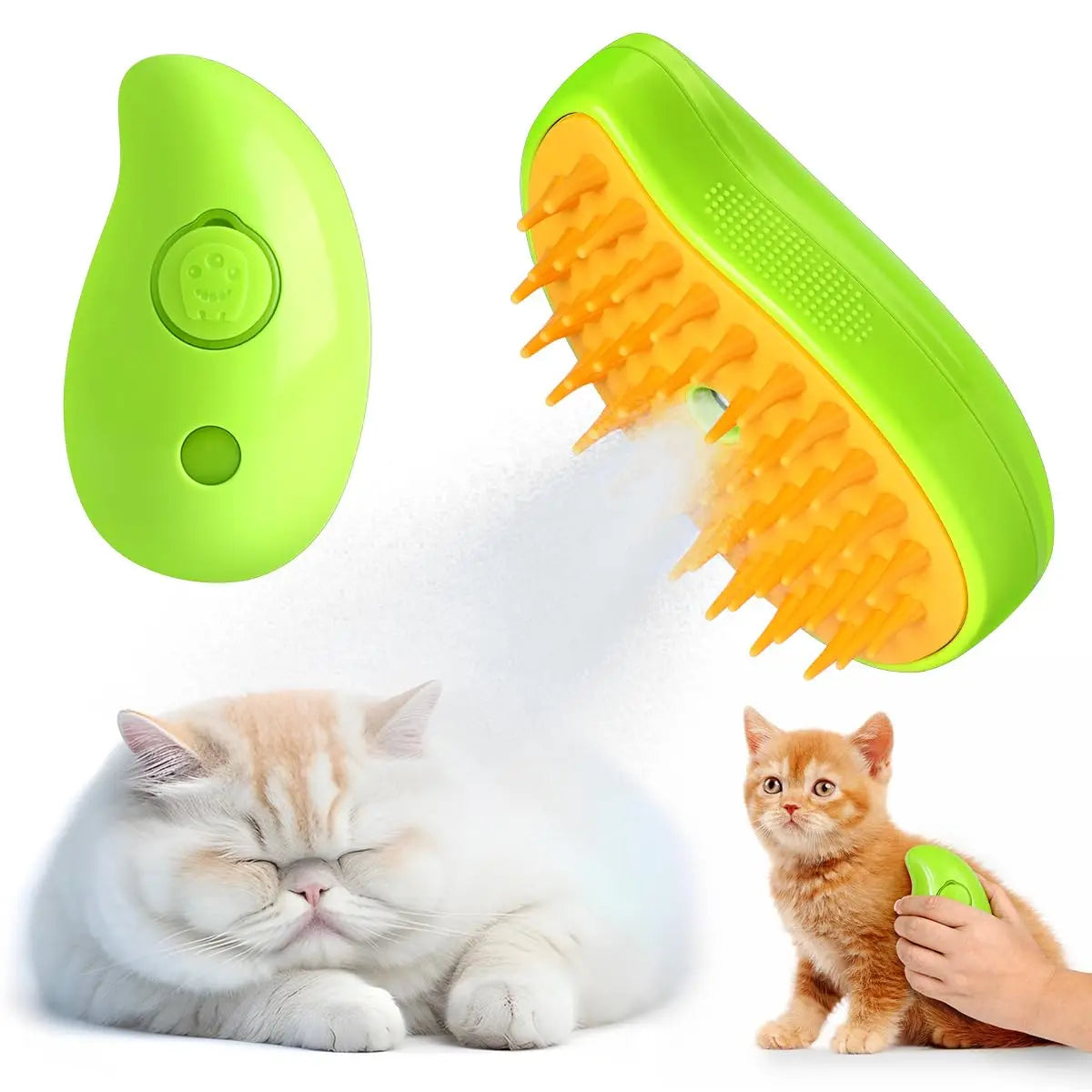 Steamy Brush for Cats-Deal Finds Daily