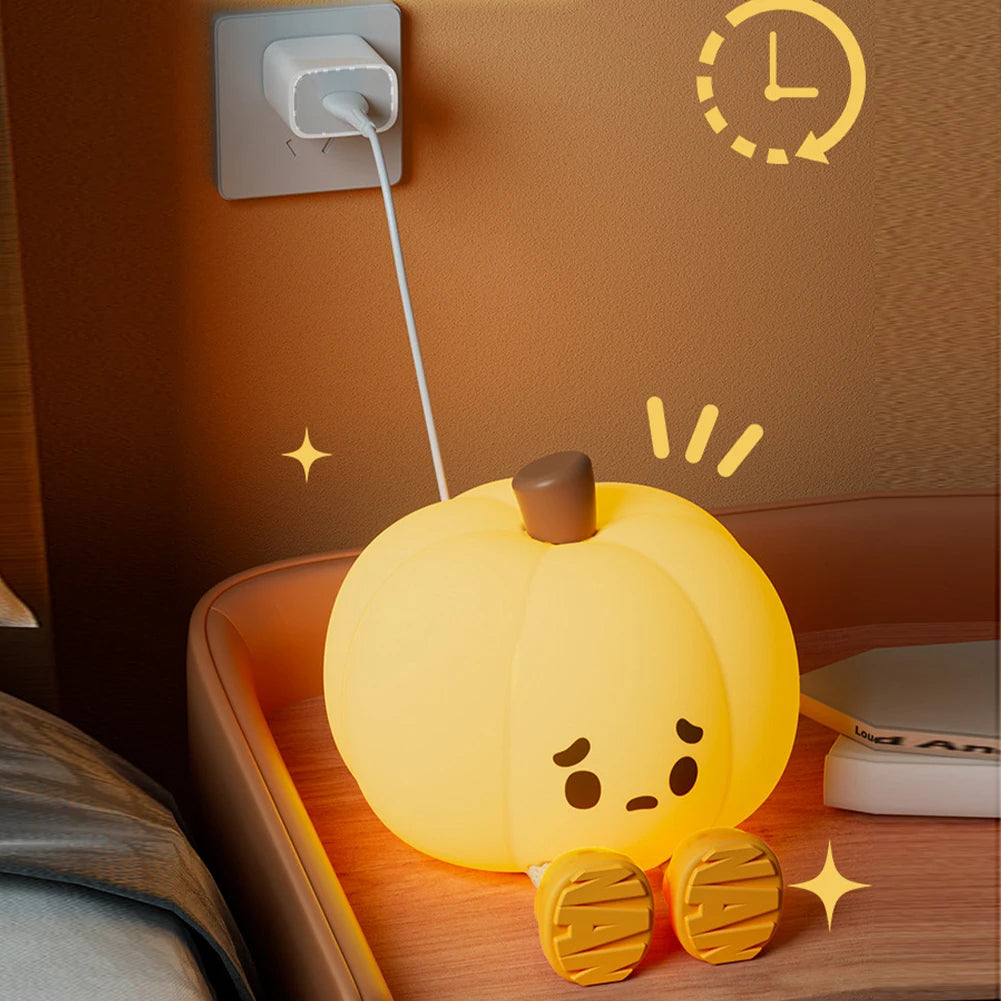 Cute Pumpkin Night Light-Deal Finds Daily