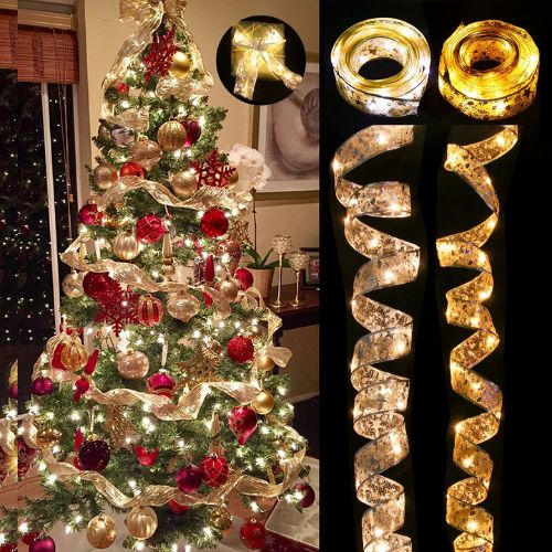 LED String Christmas Ribbon Light-Deal Finds Daily