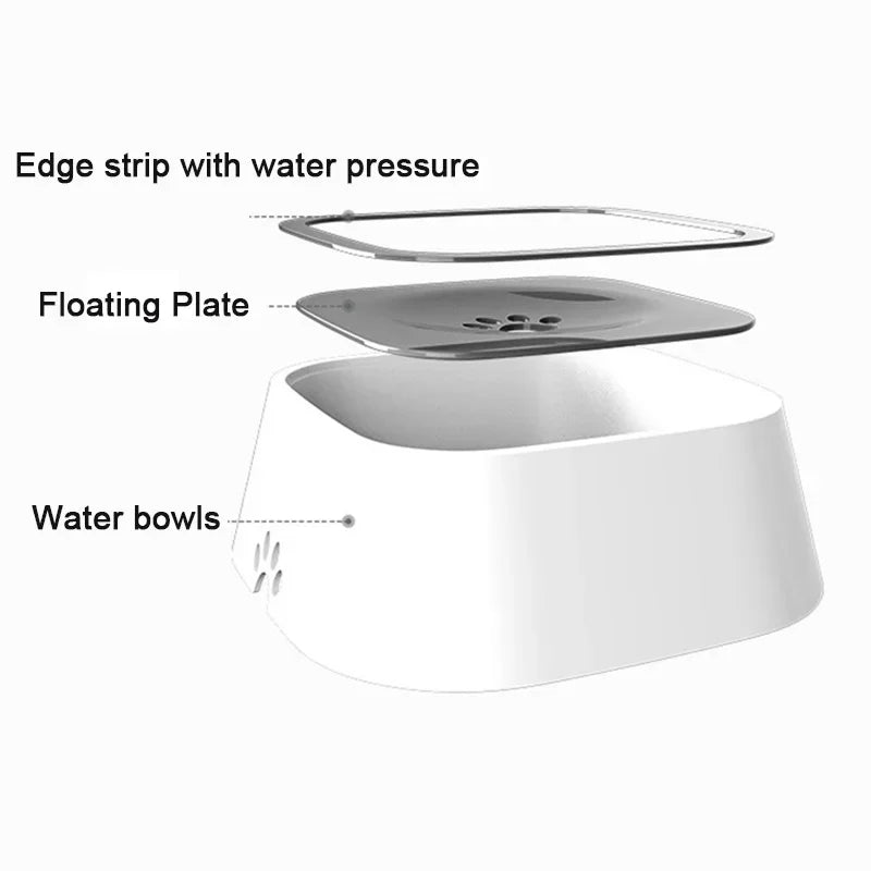 Anti-Spill Dog Water Bowl – Keep Your Floors Clean and Dry-Deal Finds Daily