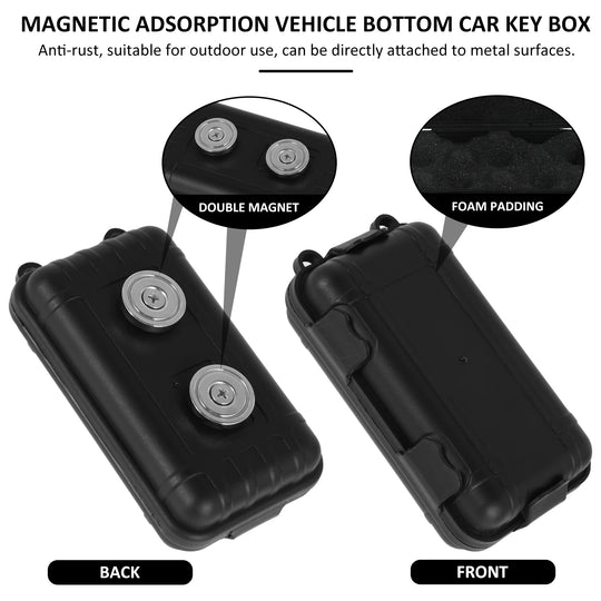 StealthSafe Magnetic Key Holder – Secure Under-Car Key Storage-Deal Finds Daily