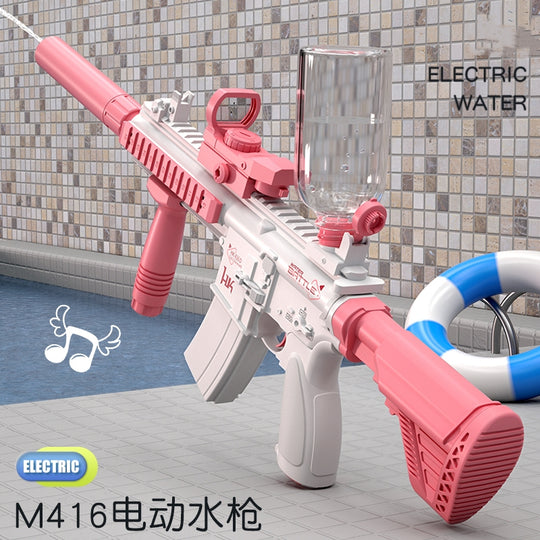 New Electric Water Gun – Automatic Squirt Rifle Toy Gun for Ultimate Outdoor Fun-Deal Finds Daily