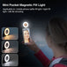 GlowGrip Magnetic Clip-On Smartphone Ring Light – Perfect for Selfies and Video Calls-Deal Finds Daily