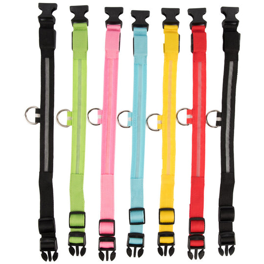 Stay Safe at Night: Best LED Glowing Dog Collars (Rechargeable & Waterproof!)-Deal Finds Daily