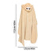 Winter Hooded Flannel Sloth Shaped Blanket-Deal Finds Daily