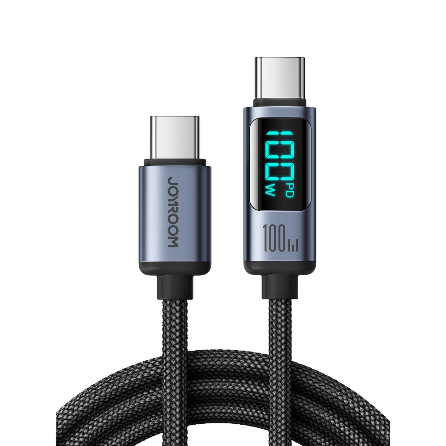 Braided USB Data Cable with Display – Durable, Smart, and Fast-Deal Finds Daily