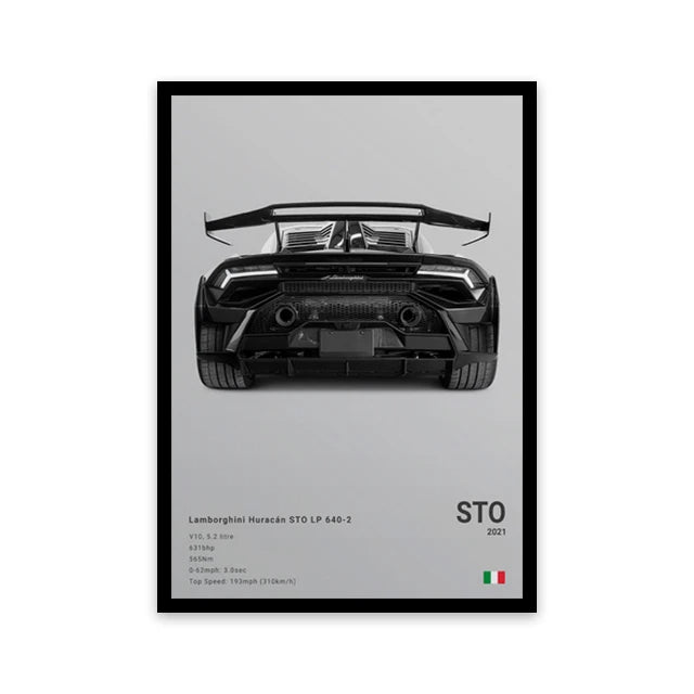 Car Wall Art Canvas – Stunning Automotive Décor for Your Space-Deal Finds Daily