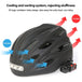 LED Lamp Cycling Bicycle Helmet With LED Tail Light-Deal Finds Daily