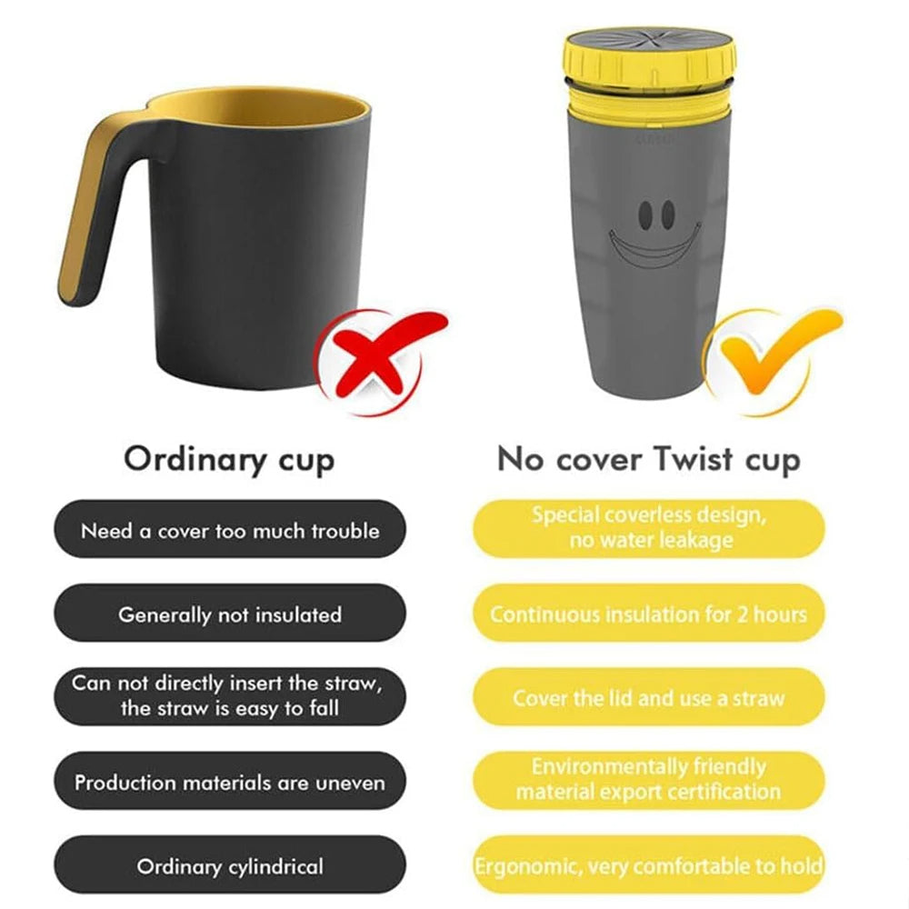 Coffee Straw Twistable Cup-Deal Finds Daily