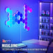 RGB Bluetooth LED Hexagon Wall Lights – Customizable Smart Ambience-Deal Finds Daily